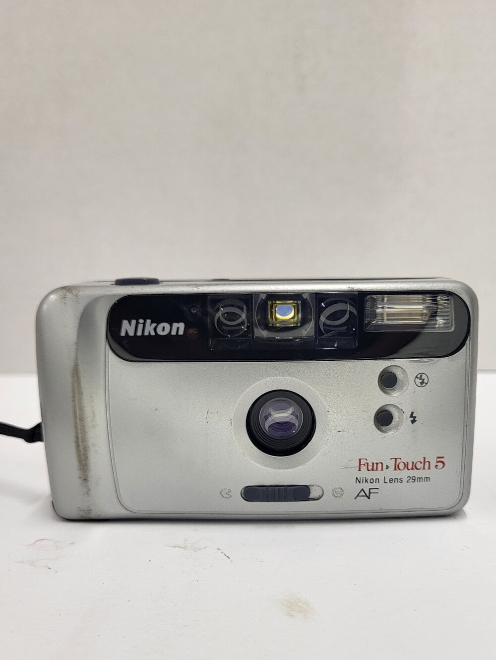 1997 Nikon Fun Touch 5 Point & Shoot Autofocus Film Camera 35mm Tested WORKING